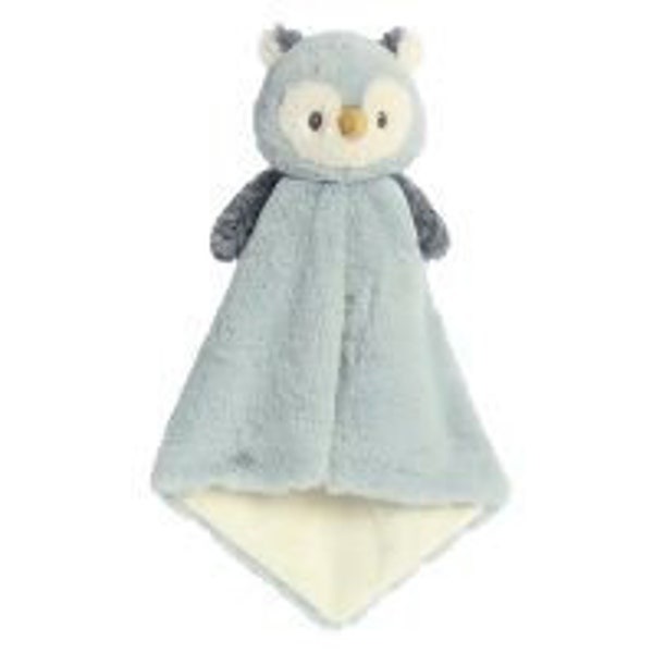 Owl lovey, Personalized Baby, Security Blanket, Toy, Gift, Baby Plush, Stuffed Animal with Blanket, Owl Blanket, Woodland luvster Disability