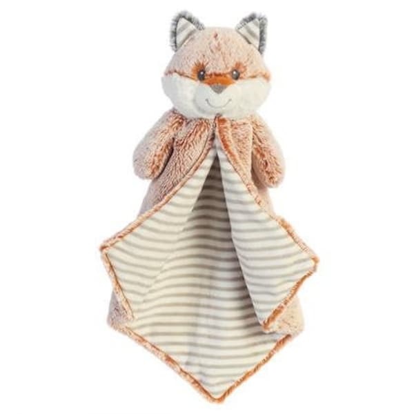 fox Plush / Personalized Baby / monogrammed Security Blanket / Girl Gift / Baby Plush / Stuffed Animal with Blanket / Animal with Name / Fox