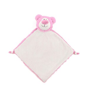 Personalized Bear / Personalized Baby / monogrammed Security Blanket / lovey for Babies / Stuffed Animal with Blanket / Baby Girl Teddy Bear