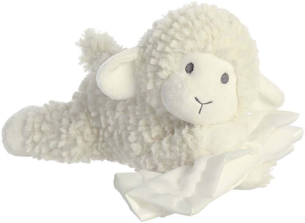 White Lamb Personalized Baby Blanket Animal Blanket Custom Etsy