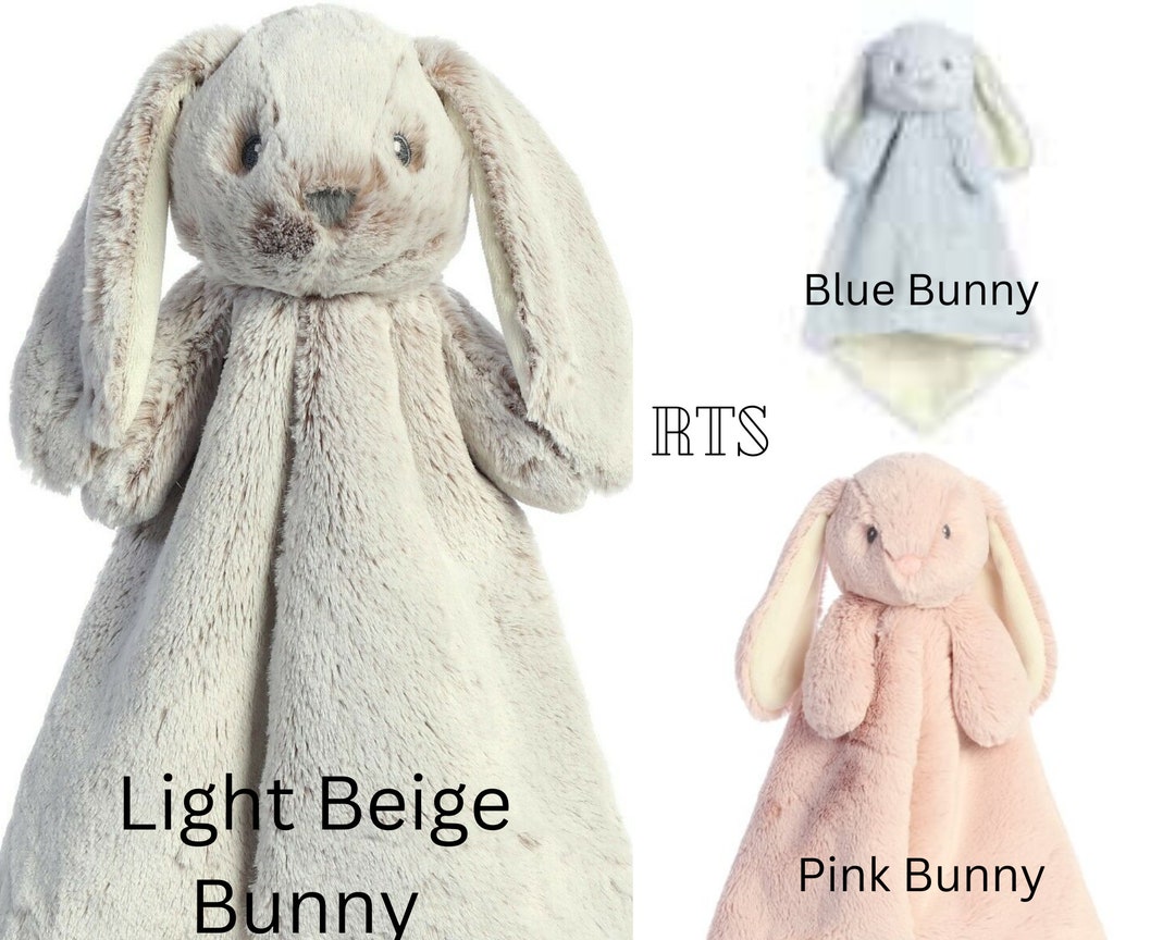 Personalized Bunny Rabbit, Baby Luvster, Blankets, Security Blanket