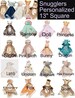 Personalized Snugglers, Personalized Baby lovies, Security Blanket, Stuffed Animal with Blanket, Lovie with Name, Newborn Gift, Boy Blankie 