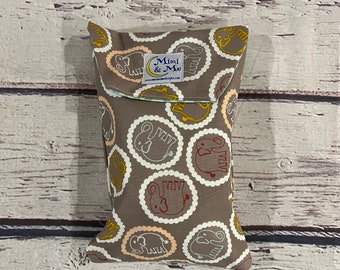 Diaper & Wipe Carrier - Elephant Design