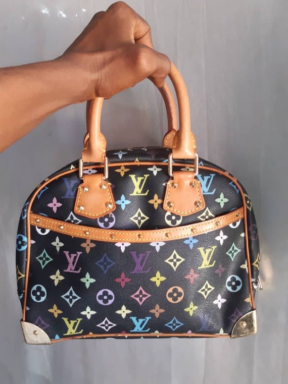 Louis Vuitton Trouville Black Multicolor Monogram