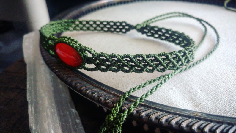Comfortable jewelry Carnelian jewelry Metal free necklaces Chokers Carnelian Necklaces Carnelian choker necklace Hypoallergenic