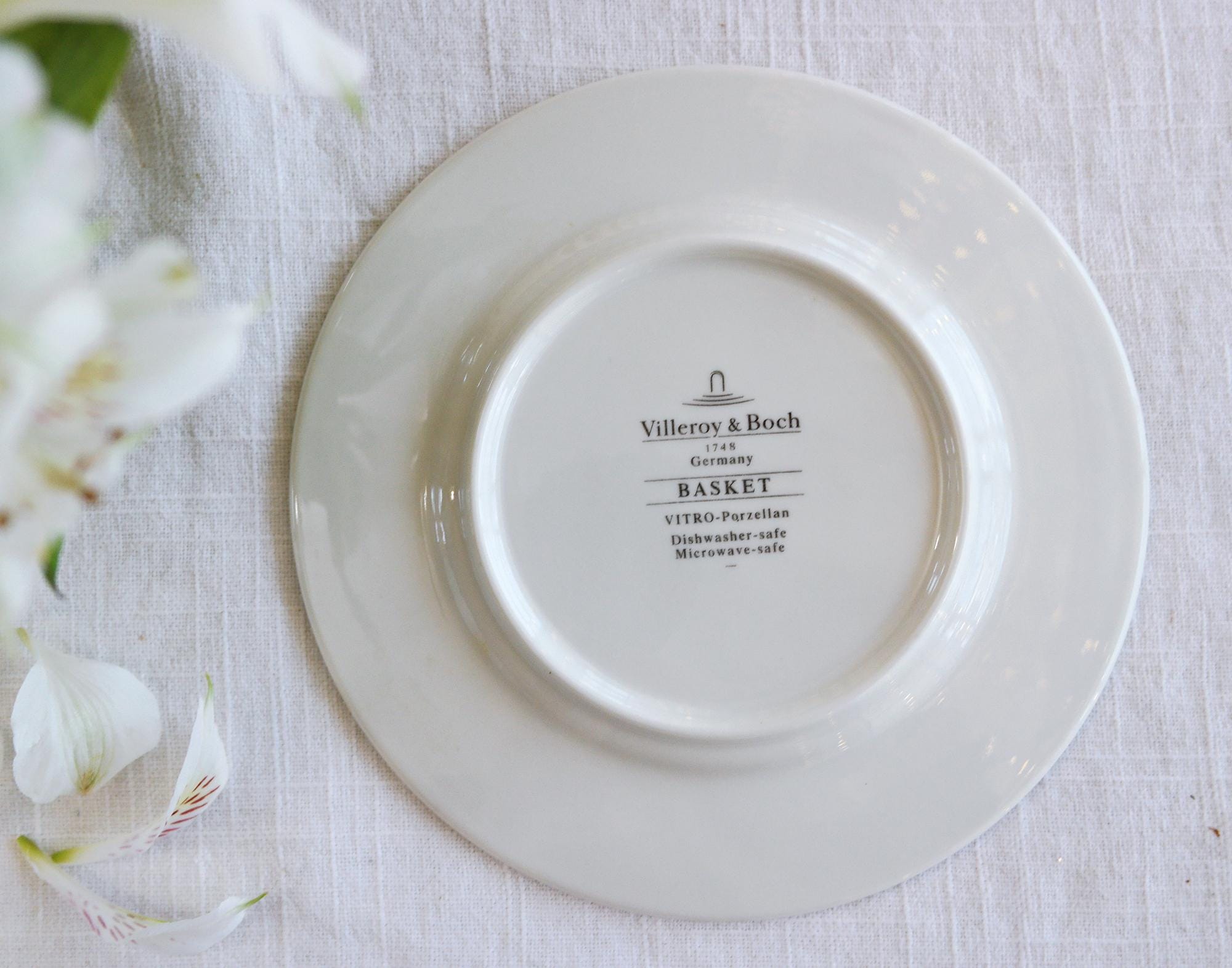 Villeroy & Boch フルーツバスケット プレート 5枚セット Amazon.com | Villeroy & Boch Basket 12-3/4-Inch Round