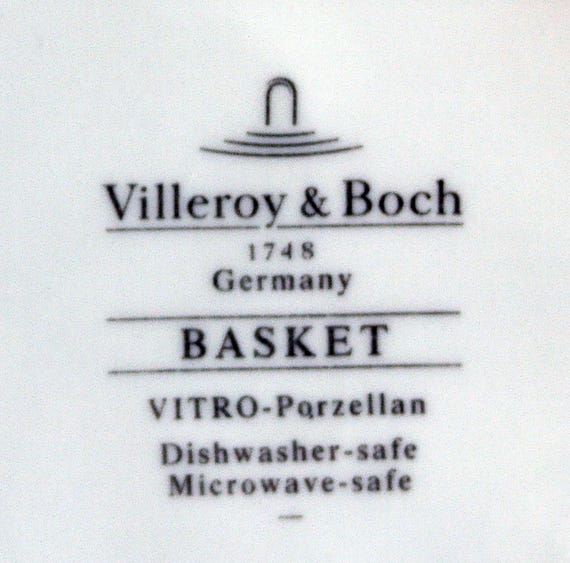 Villeroy & Boch フルーツバスケット プレート 5枚セット ビレロイ ボッホ ブレッド バター プレート - バスケット