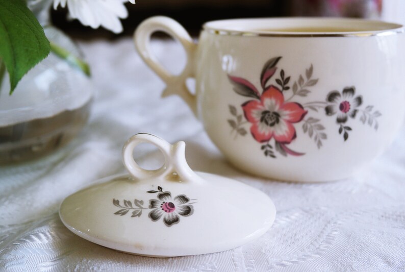 Monarch Queen Anne VINTAGE SUGAR BOWL Royal Monarch First Etsy