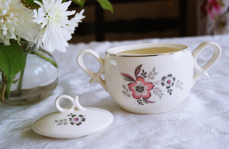 Monarch Queen Anne VINTAGE SUGAR BOWL Royal Monarch First Etsy