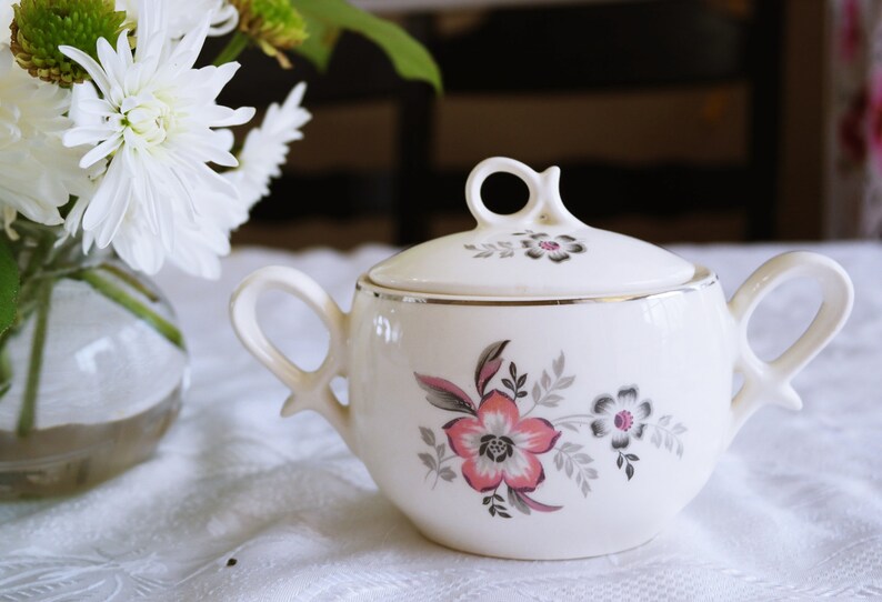 Monarch Queen Anne VINTAGE SUGAR BOWL Royal Monarch First Etsy