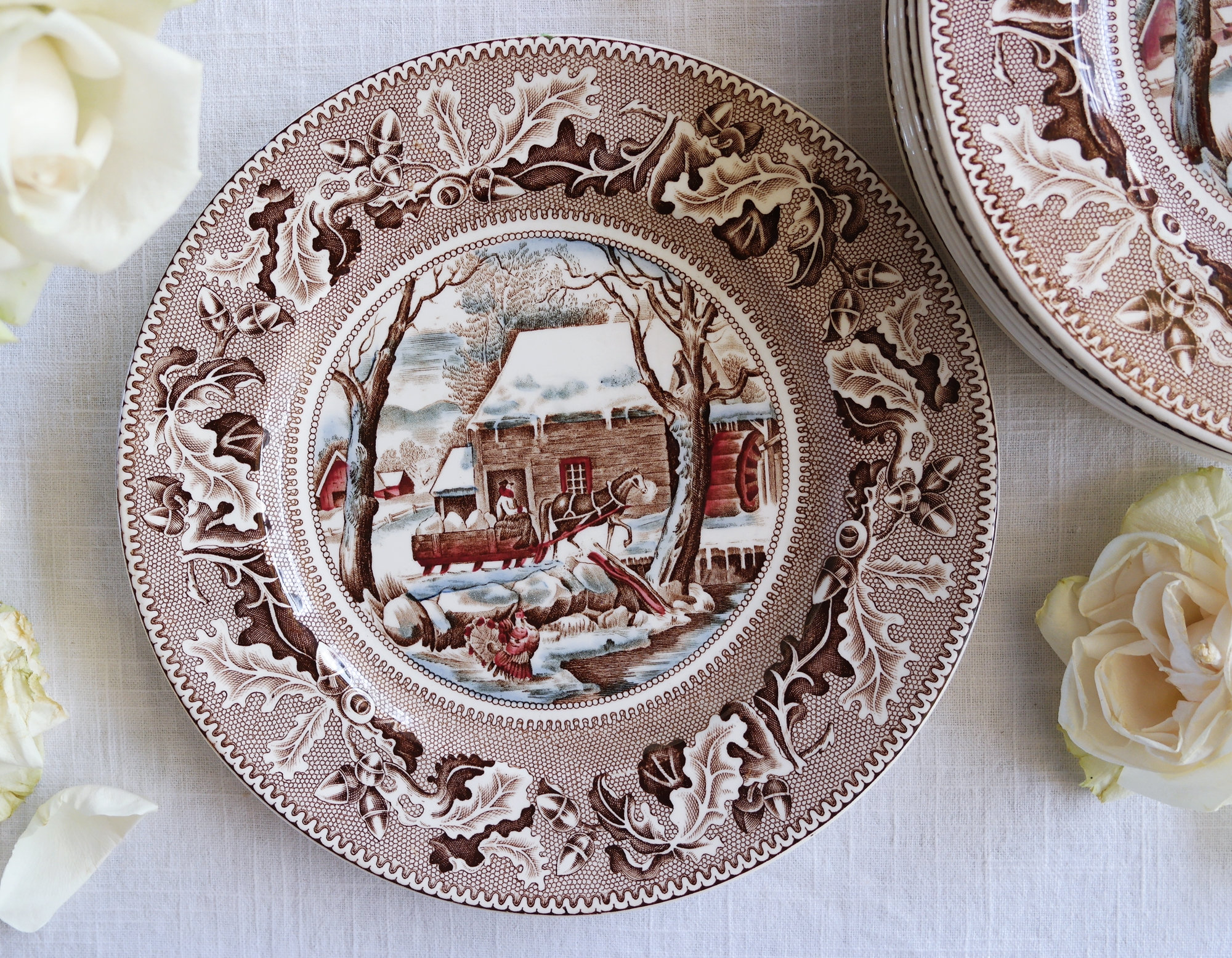 ジョンソンブラザーズ オールドブラッドバリー 7枚セット ジョンソン