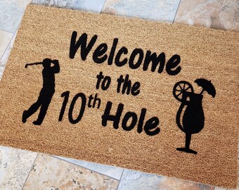 Golf Doormat Etsy