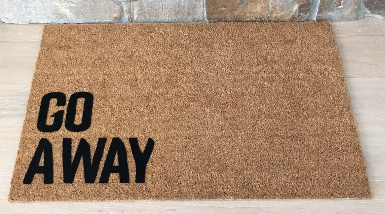 Go Away Doormat