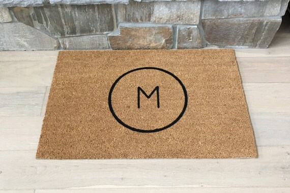 Doormats Personalized Doormat Monogram Doormat Welcome Mat Custom Doormat Gifts For Family Gifts For Friends Classic Door Mat