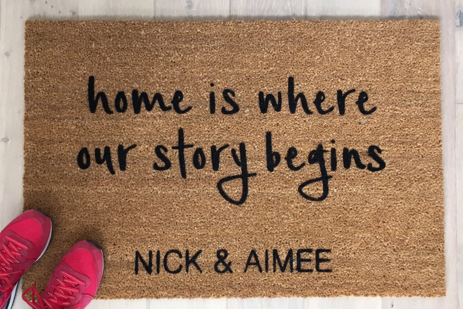 Personalized Doormat / Door Mats / Mat / Couple's Etsy