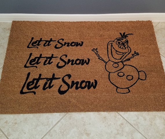 Christmas Gift Door Mats Funny Doormats Holiday Doormat Etsy