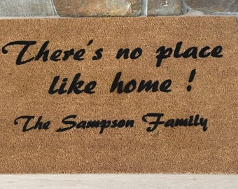 Wizard of Oz Welcome Mat: Personalized Coir Doormat