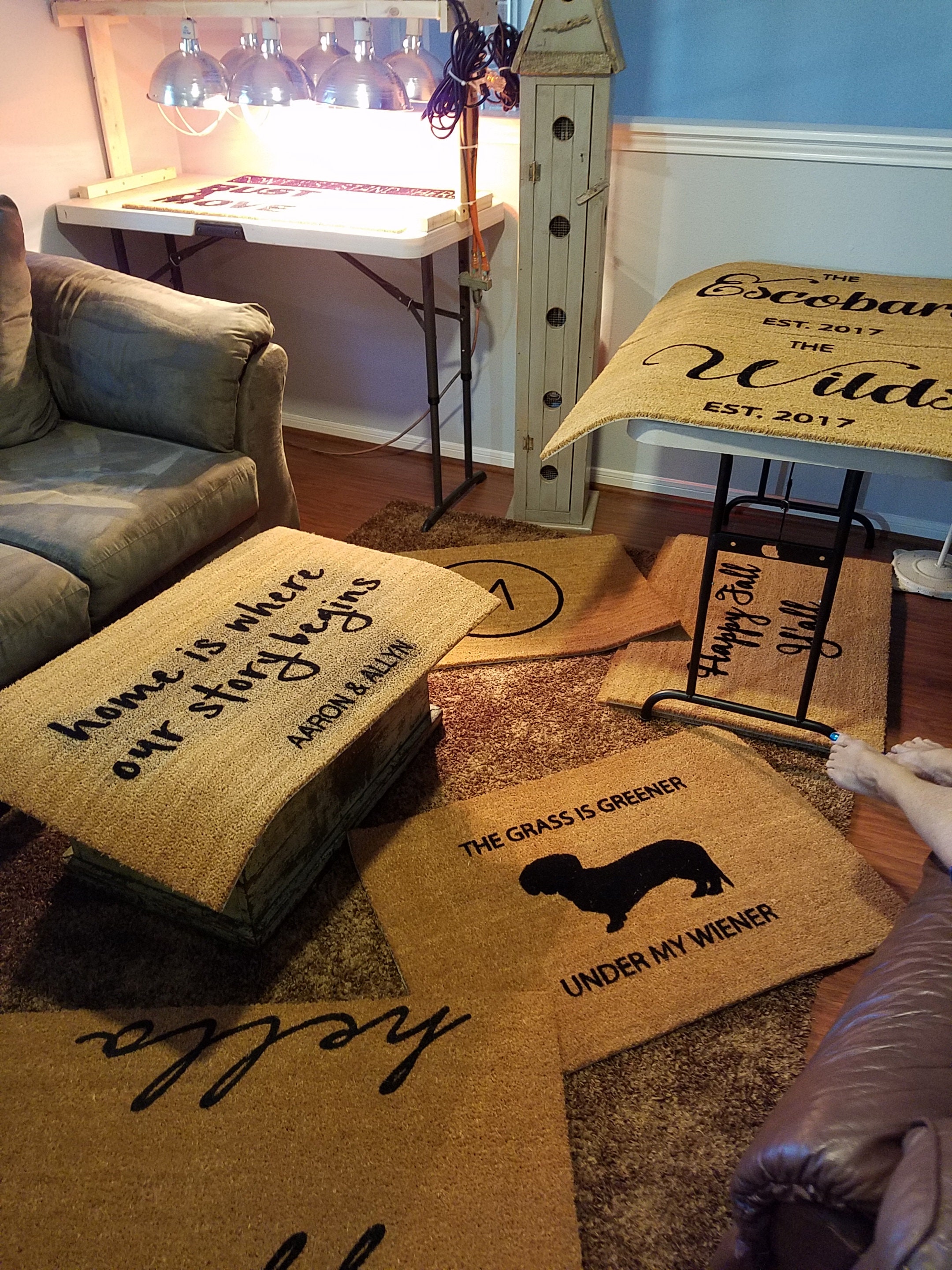 DIY DOORMAT PAINTING KIT