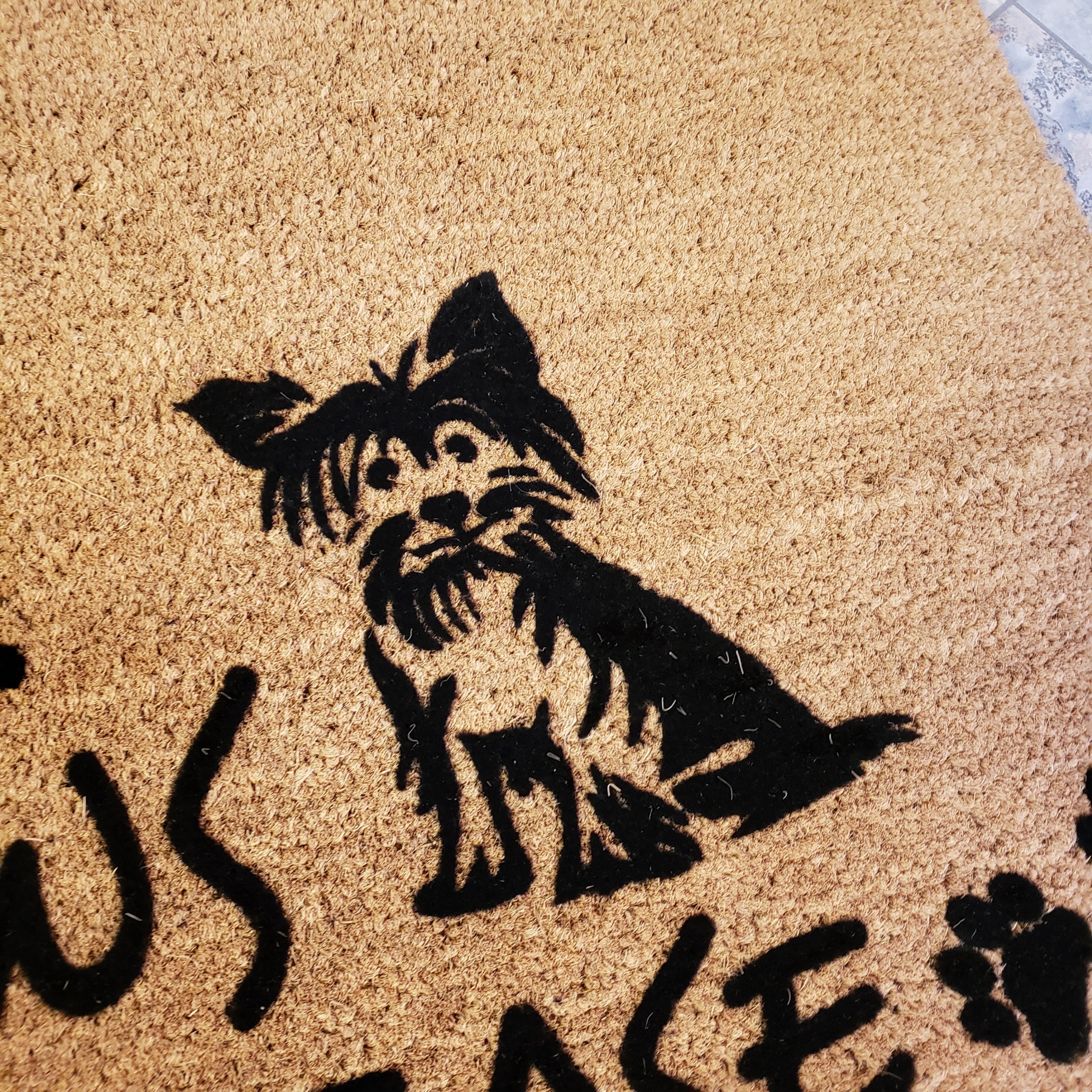 Pet Personalized Doormat with Your Dog Picture for Pet Lovers