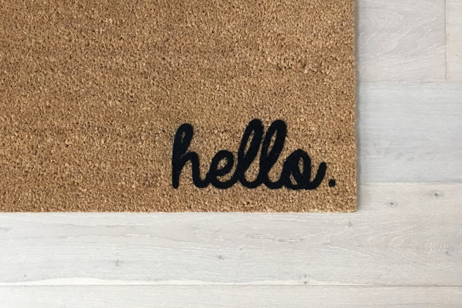 Hello Doormat Front Door Decor Custom Doormat Hello Mat Etsy
