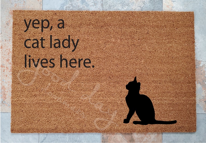 Good Day Cat Lady Doormat