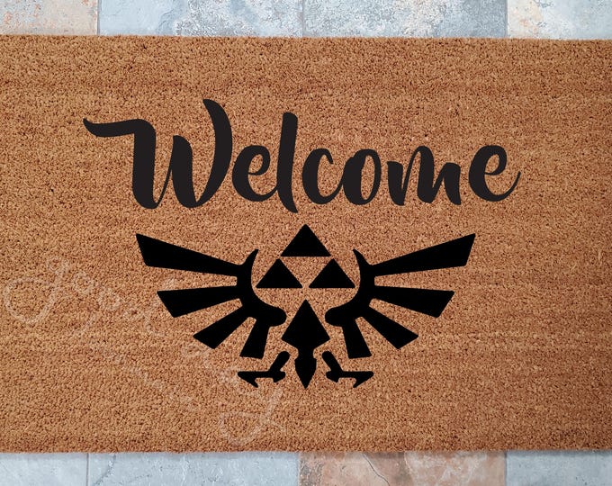 The Adventure Hero Doormat Custom Welcome Mat