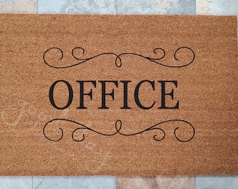 Office Doormat / Door Mat / Welcome Mat / Custom Doormat / Office Decor / Unique Door Mat /Executive Doormat