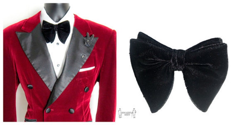 mens large bow tie