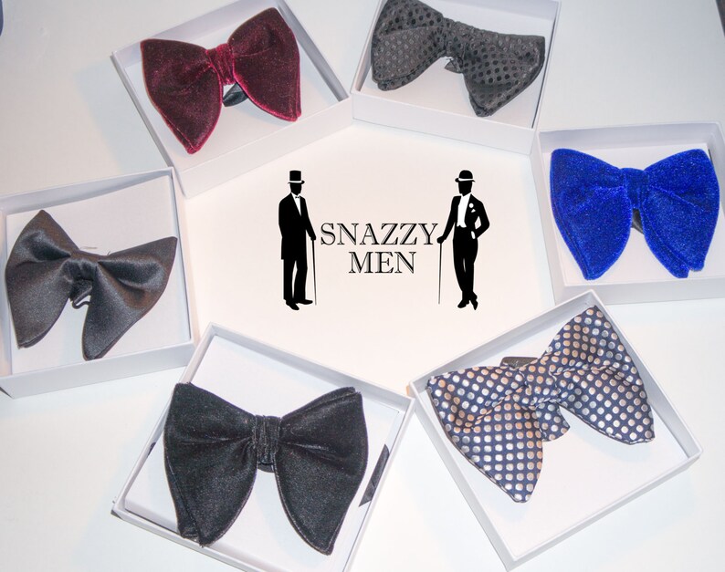 Mens Oversized Bow Tie Royal Blue Velvet Bow Tie, Velvet Bow Tie Etsy