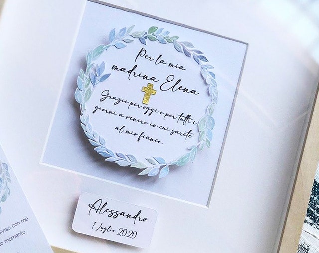 Regali Per Madrina Di Battesimo SheryStudio - Etsy Italia