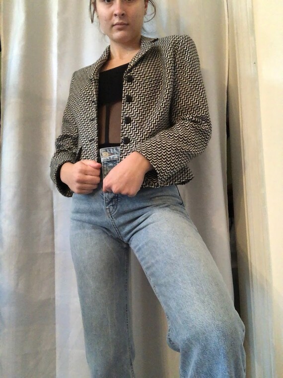 Vintage Tweed Blazer Jones New York 