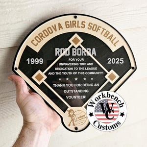 Baseball Coach Gift, End of Season Gift, Retirement, Team Sponsor