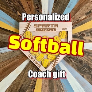 Softball Coach Gift