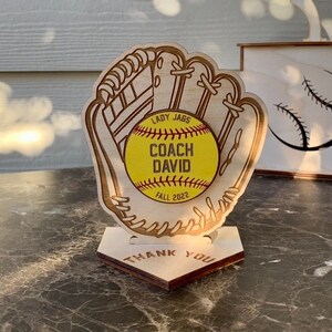 Softball Coach Gift - End of Season Gift