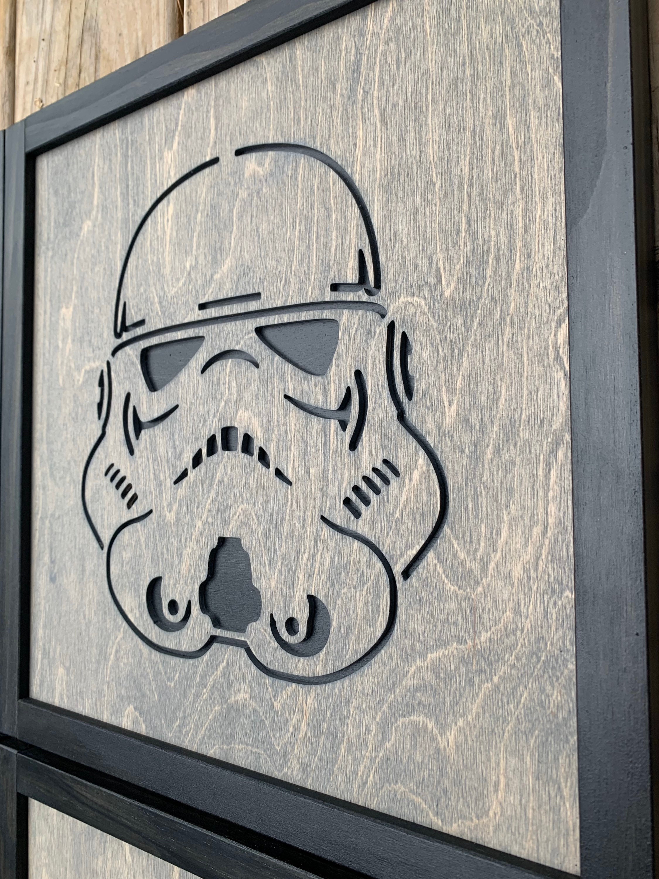 Star Wars Wall Art Set of 6 Custom Star Wars Star Wars Etsy