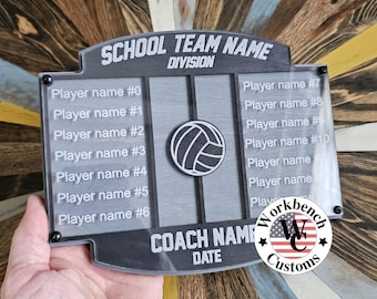 Volleyball Coach Gift, End of Season Gift
