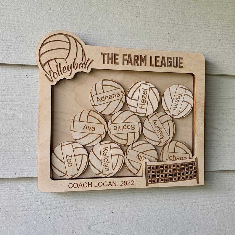 Volleyball Coach Gifts End of Season Gift Etsy