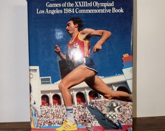 Games of the XXIIIrd OLYMPIAD Los Angeles 1984 Commemorative Book HARDCOVER