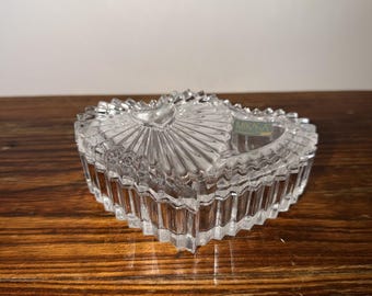 Mikasa forever Heart Crystal Jewelry Vanity Trinket Box