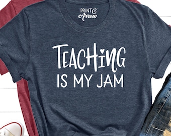 L'enseignement, c'est ma confiture, cadeau pour professeur, chemise de professeur, cadeau pour professeur de maternelle, chemise de professeur d'école primaire, professeur de collège
