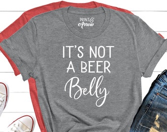 Pregnancy Announcement Shirt Baby Belly Shirt Beer Belly - Etsy