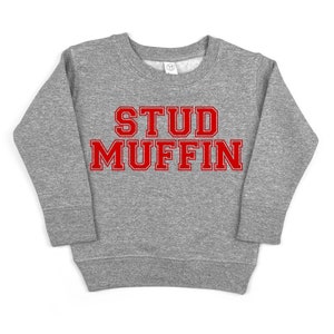 Boys Valentine's Shirt, Toddler Valentines Shirt, Baby Valentine's Outfit, Kids Valentine Shirt, Baby Boy Valentine Tee, STUD MUFFIN Sweater