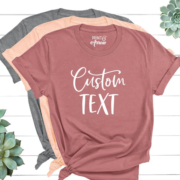 Custom Shirt, Personalized Shirt, Custom T-shirt, Custom Tank, Custom Shirt Printing, Custom Shirt for Women, Personalized T-shirt, Tee