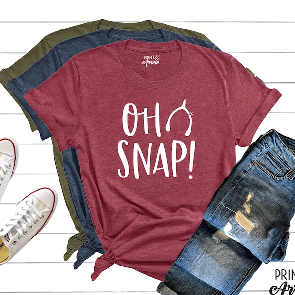 Oh Snap Shirt, Thanksgiving Shirt, Thanksgiving, Turkey Shirt, Funny Thanksgiving, Oh Snap, Wishbone, Fall Shirt, Turkey Day Shirt, Turkey