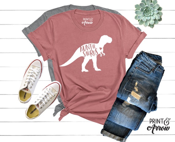 Auntie Saurus Rex T-Shirt Cute Gifts For Aunts Auntie Saurus Rex T-Shirt Cute Gifts For Aunts