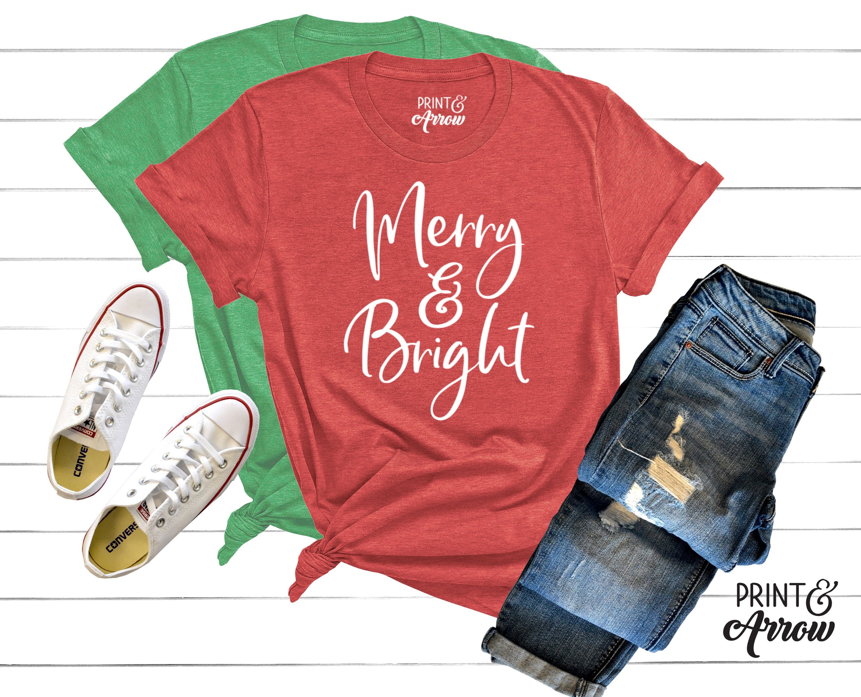 merry & bright shirt