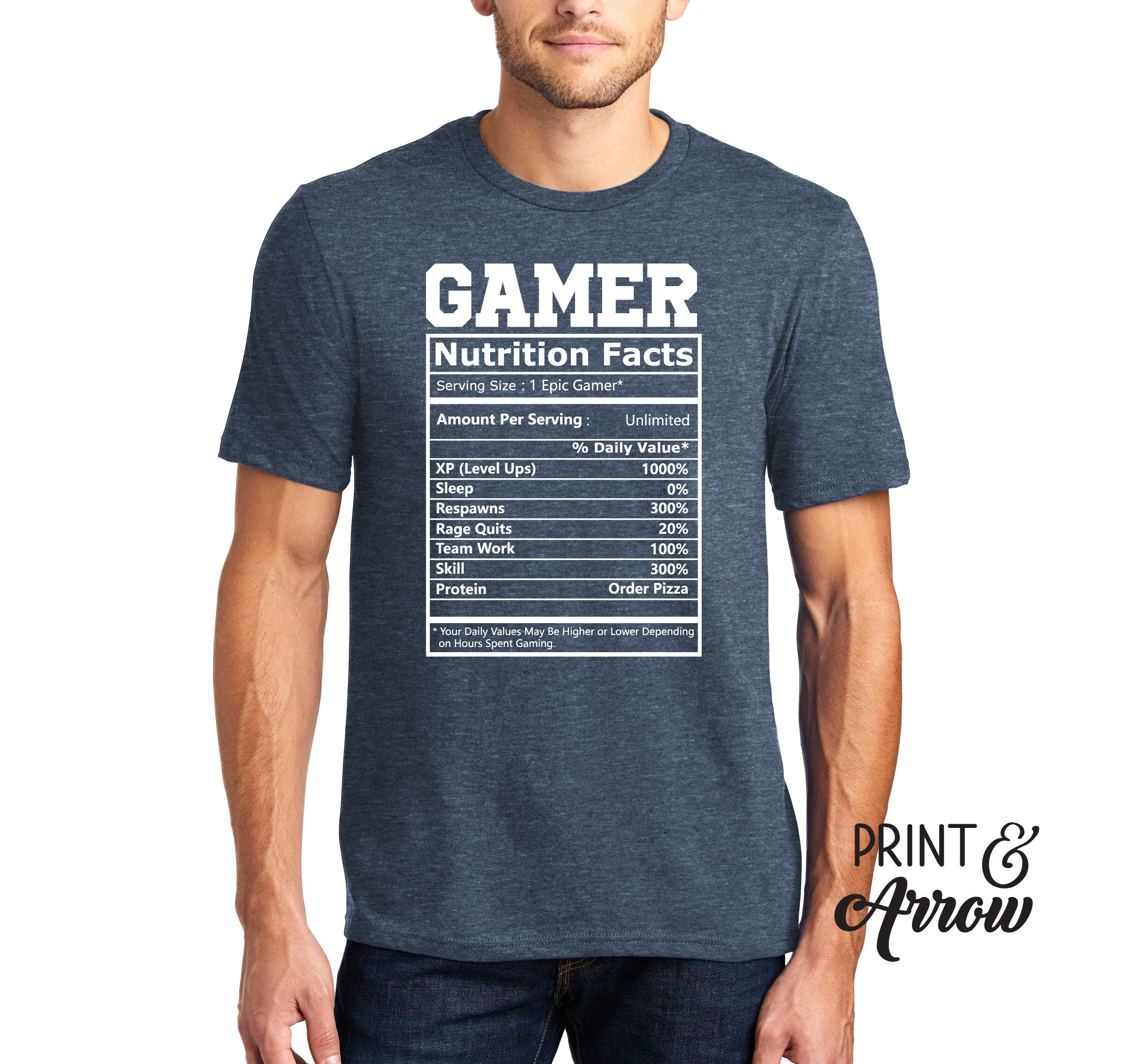 Gamer Facts T-Shirt Gamer Facts T-Shirt