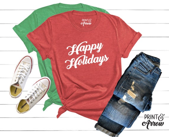 Happy Holiday Women T shirt Happy Holiday Women T shirt