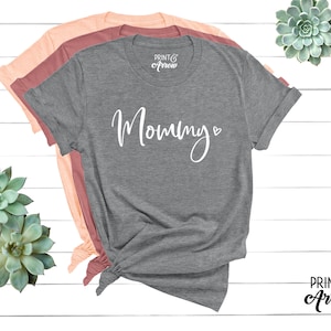 Mommy Shirt, Mom Shirt, Mama Bear, Mommy T-Shirt, Mama Shirt, Mother's Day Gift, Mom Christmas Gift for Mom, Gift for Wife, New Mommy image 1