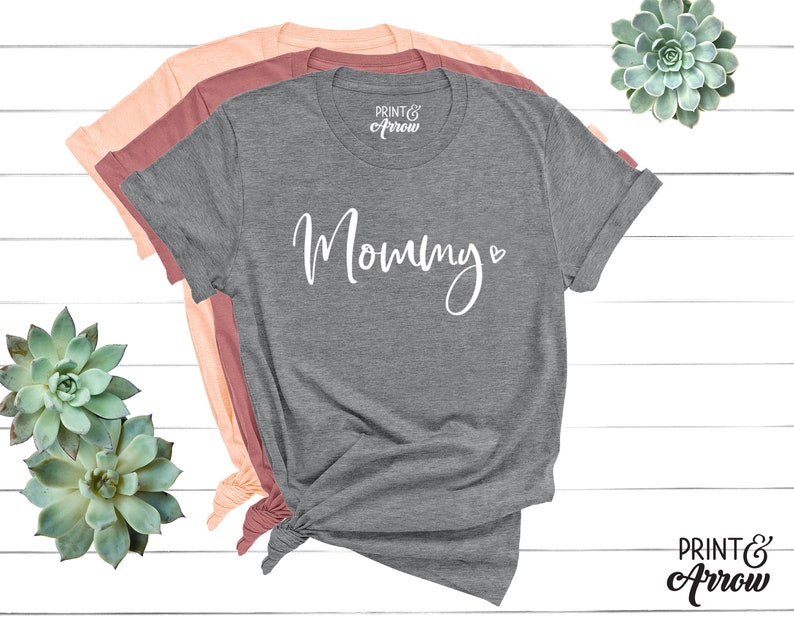 Mommy Shirt, Mom Shirt, Mama Bear, Mommy T-Shirt, Mama Shirt, Mother's Day Gift, Mom Christmas Gift for Mom, Gift for Wife, New Mommy image 1